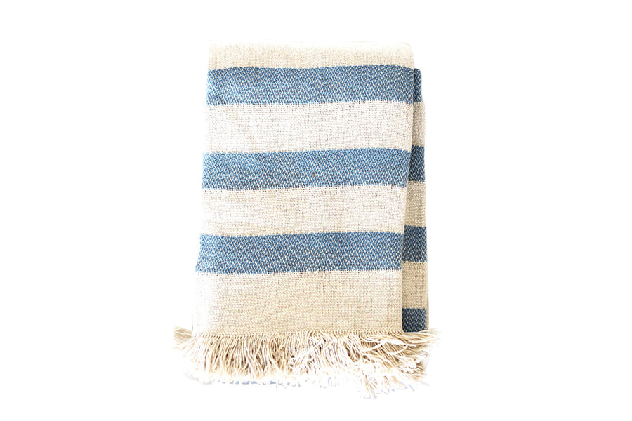 Coastal Stripe Throw