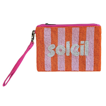 Soleil Beaded Clutch