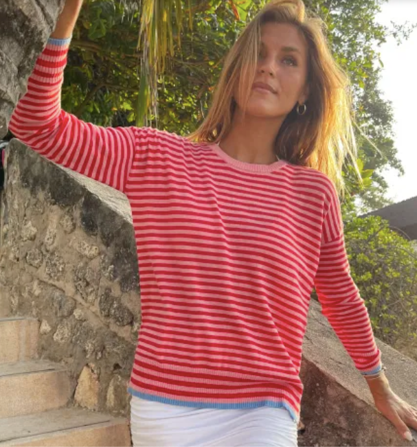 Fine Stripe Sweater