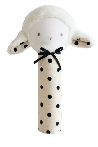 Lamby Squeaker Black Spot