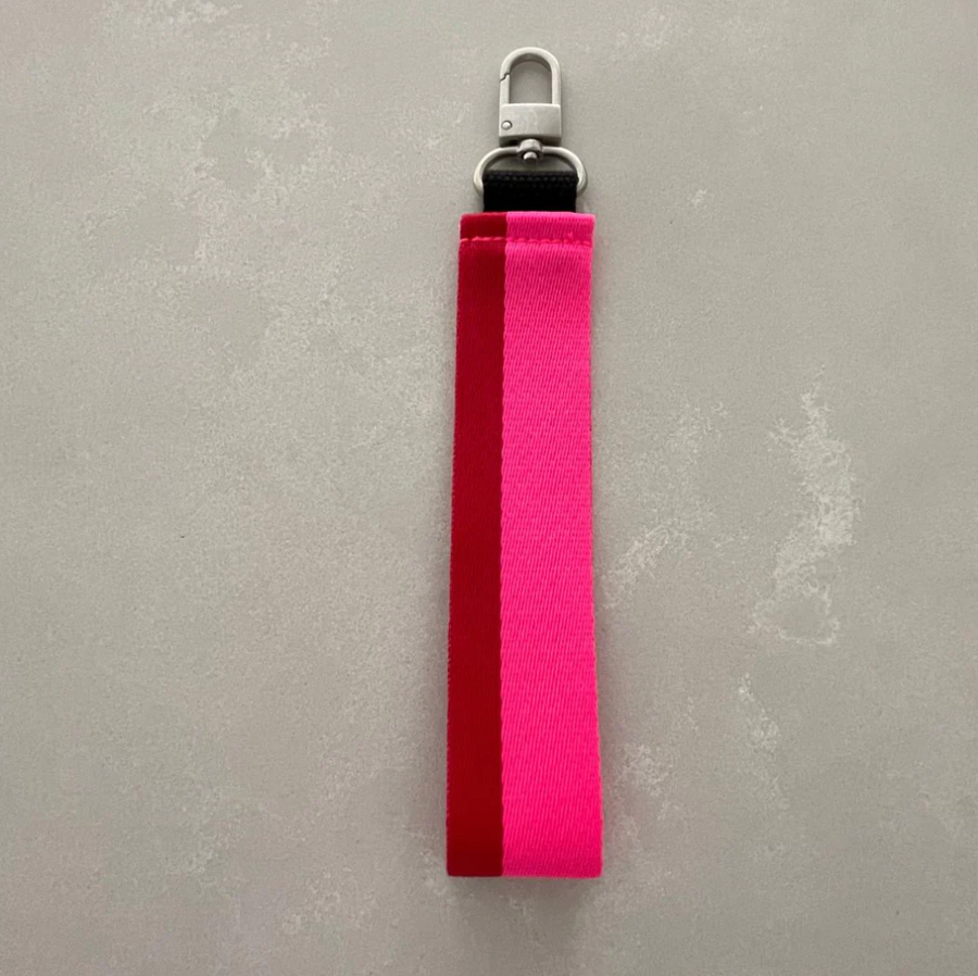 Wrist Strap Red and Pink