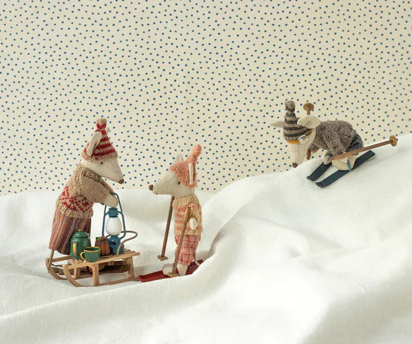 Maileg Winter Skiing Mouse