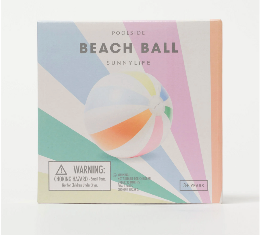 Pastel Inflatable Beach Ball