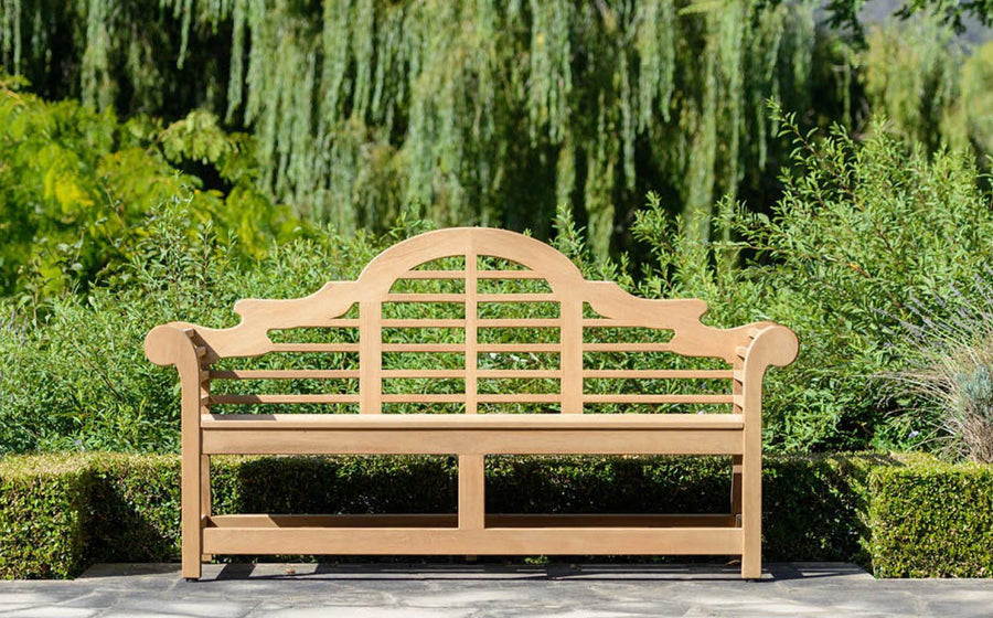 Teak Lutyens Garden Bench