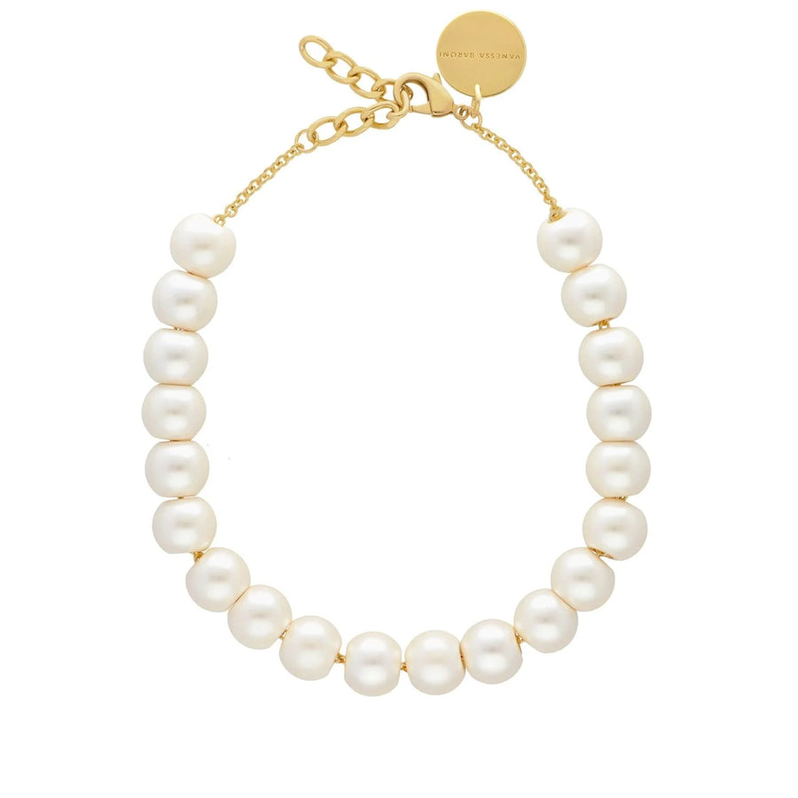 Round Pearl Necklace