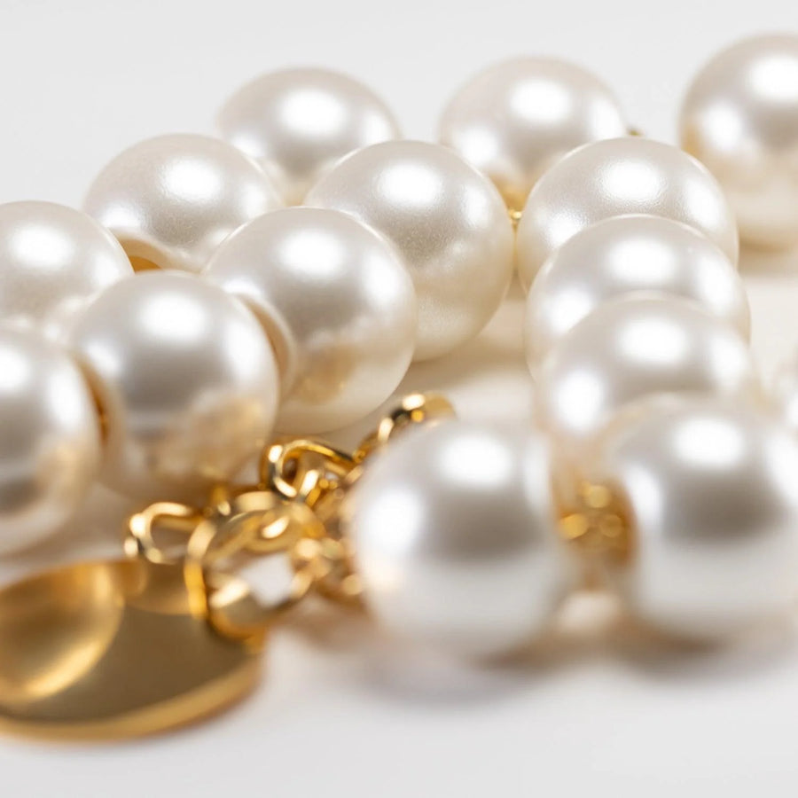 Round Pearl Necklace