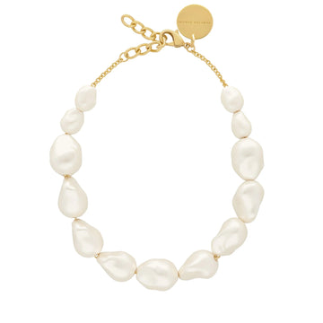 Big Organic Pearl Necklace