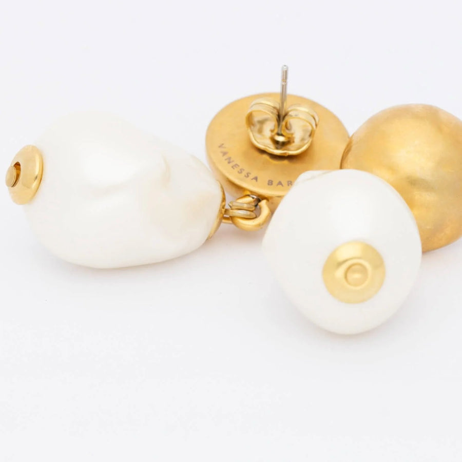 Organic Pearl Earring Pearl