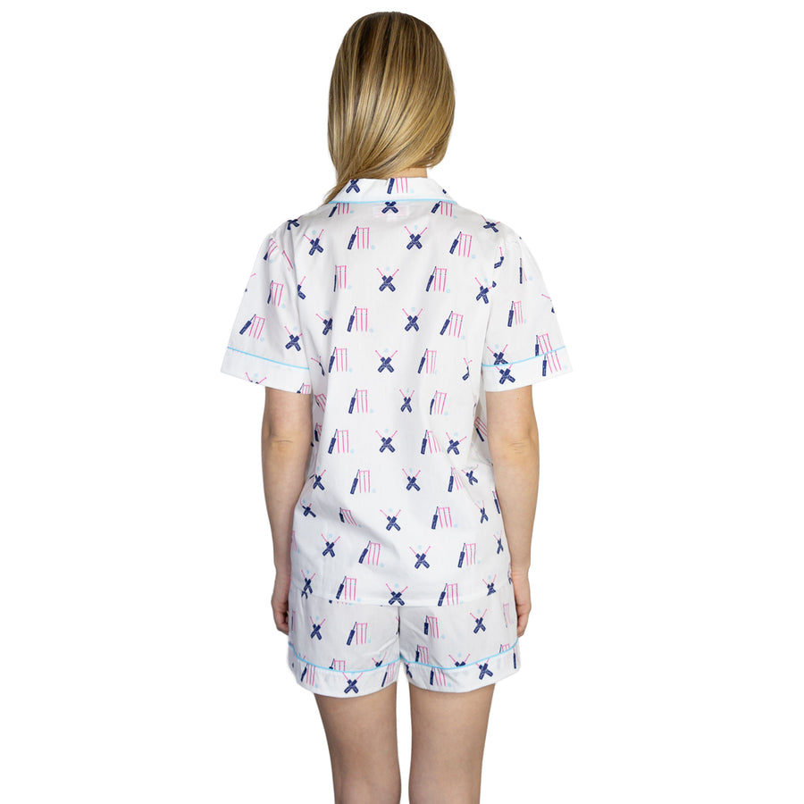 Women's Cricket Short PJ Set