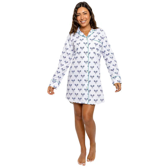 Women's Tennis Navy Night Shirt