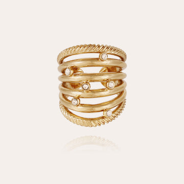 Gas Bijoux Etincelle Cabochons Ring
