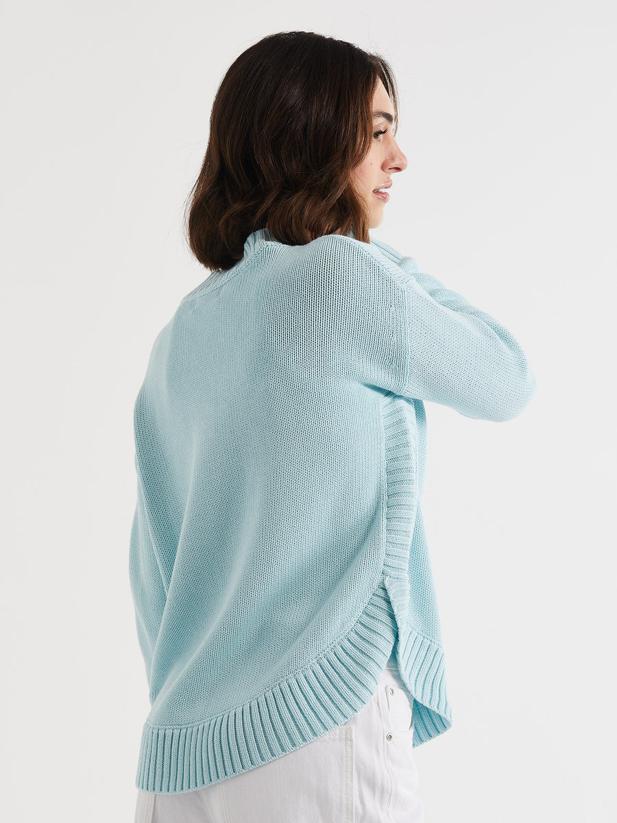 Chunky Mock Turtle Knit