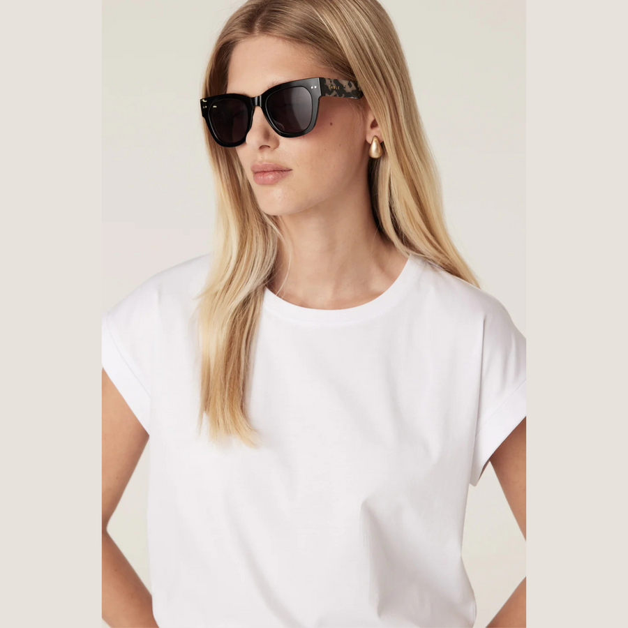 Cable Pima Tee