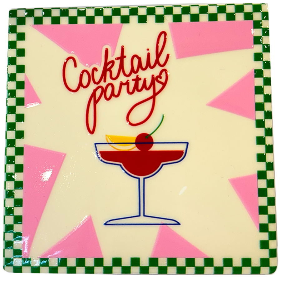 Cocktail Ceramic Coaster