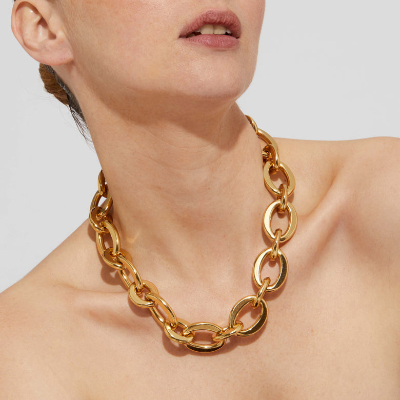 Gas Bijoux Maille Ovale necklace