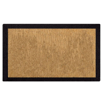 Coir Doormat With Black Border