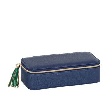 Navy Jewellery Box