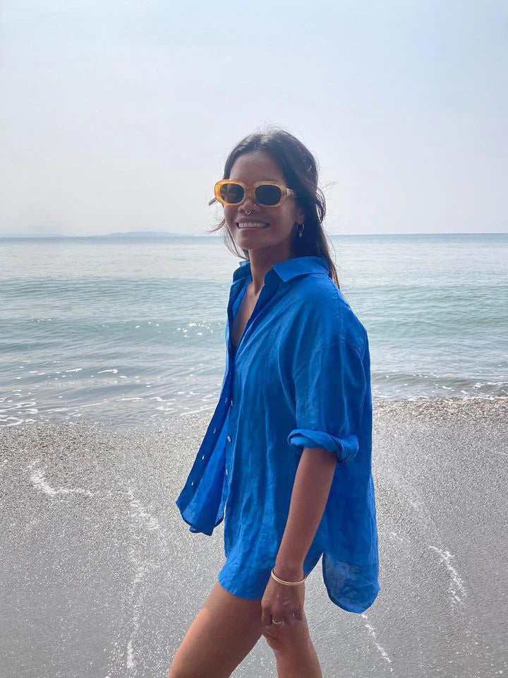 Loose fitting French Linen Shirt