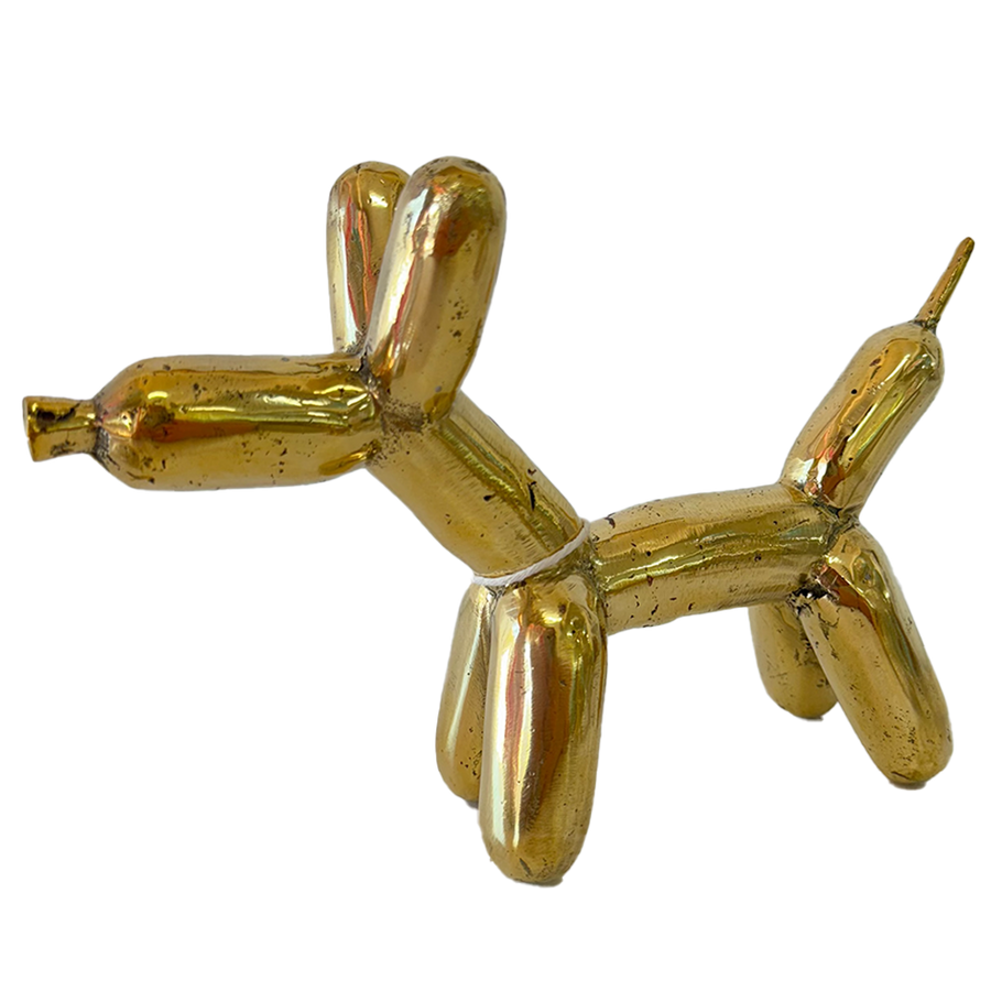 Gold Balloon Dog