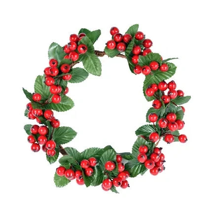 Festive Red Berry Wreath