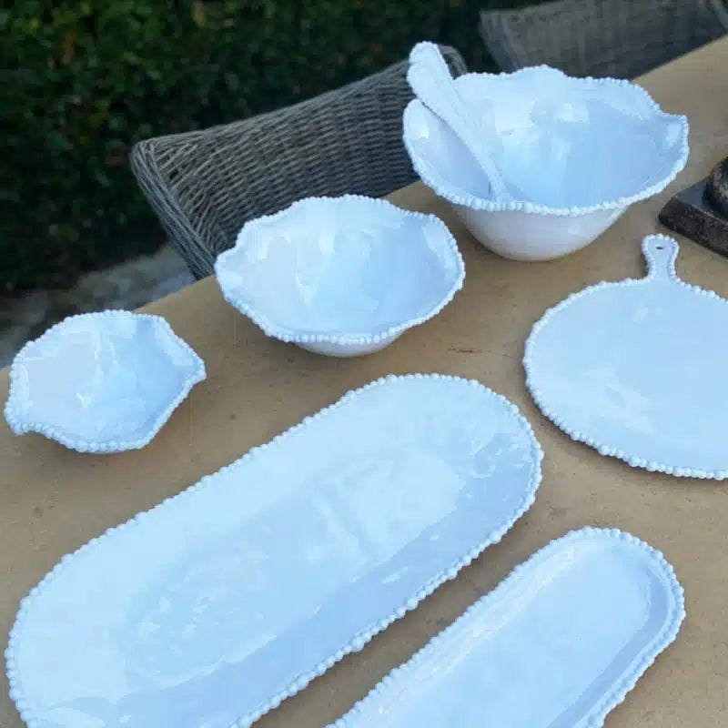 Large Melamine Pearl Platter