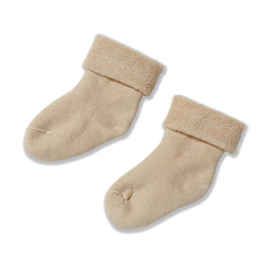 Undyed organic cotton 3 pack socks