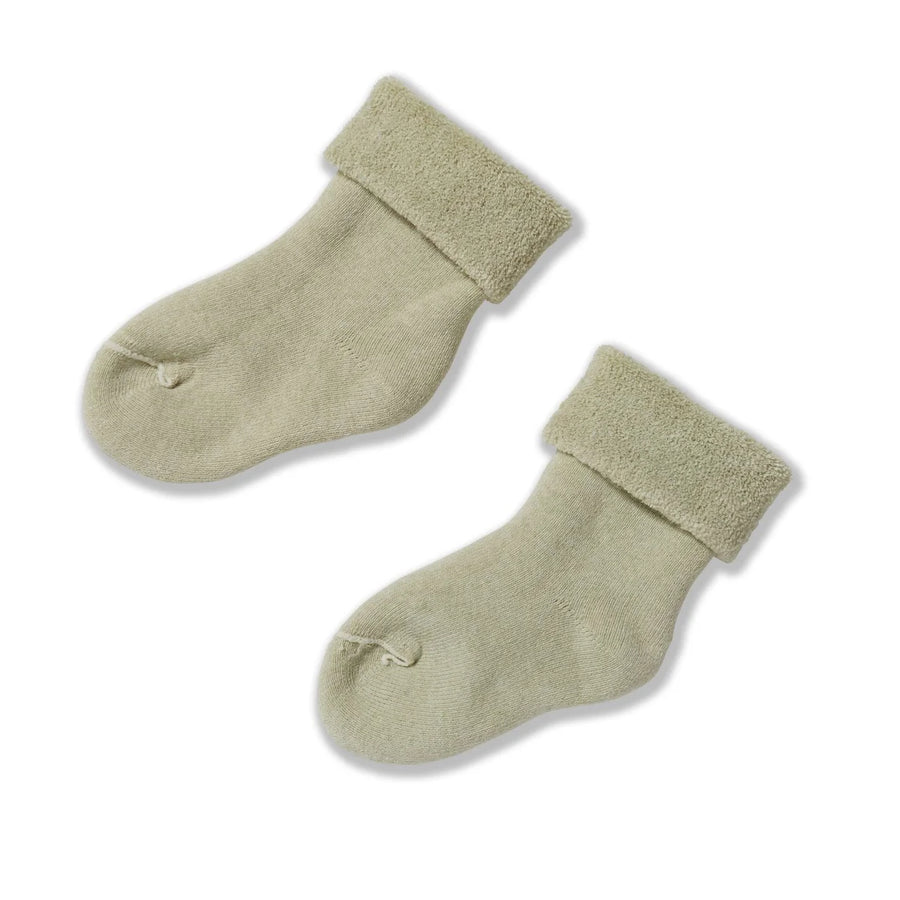 Undyed organic cotton 3 pack socks