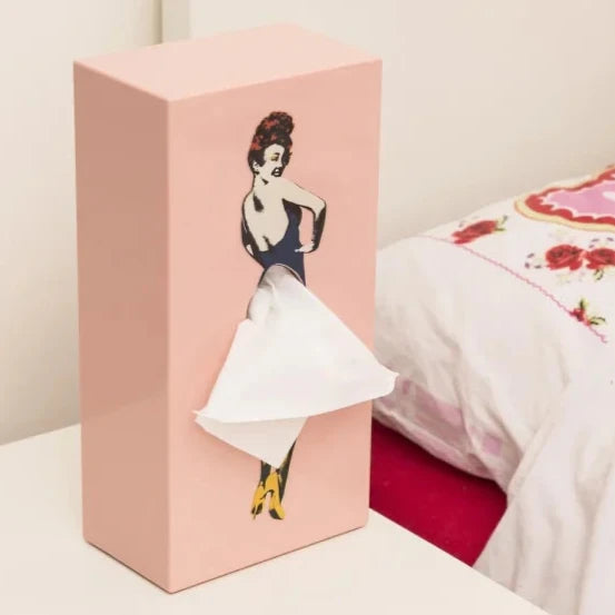 Tissue Up Girl Tissue Box Holders