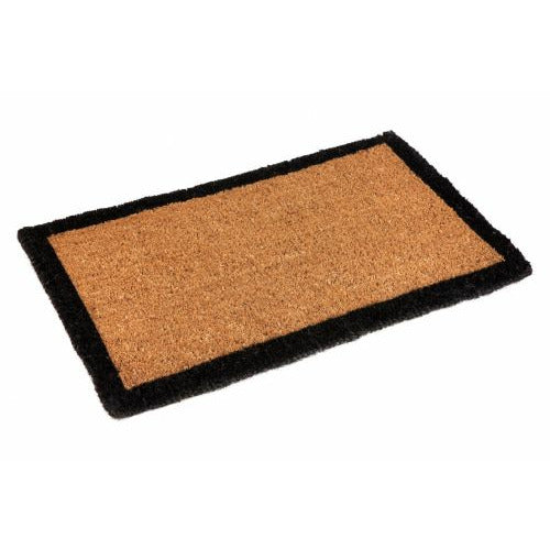 Coir Doormat With Black Border
