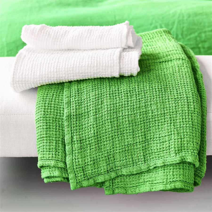 Designer's Guild Waffle Linen Bath Towel