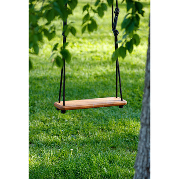 Wooden Plank Swing