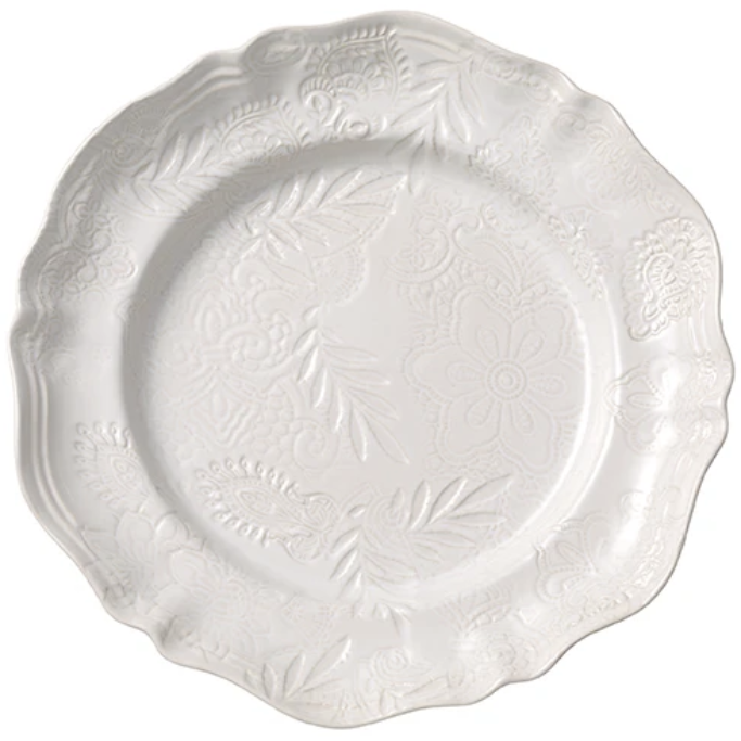 Portuguese Ceramic Large Round Platter
