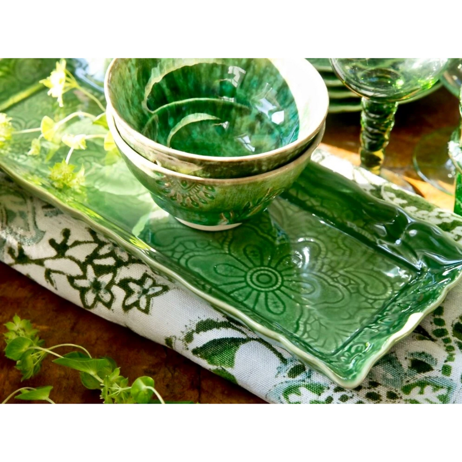 Portuguese Ceramic Rectangular Platter