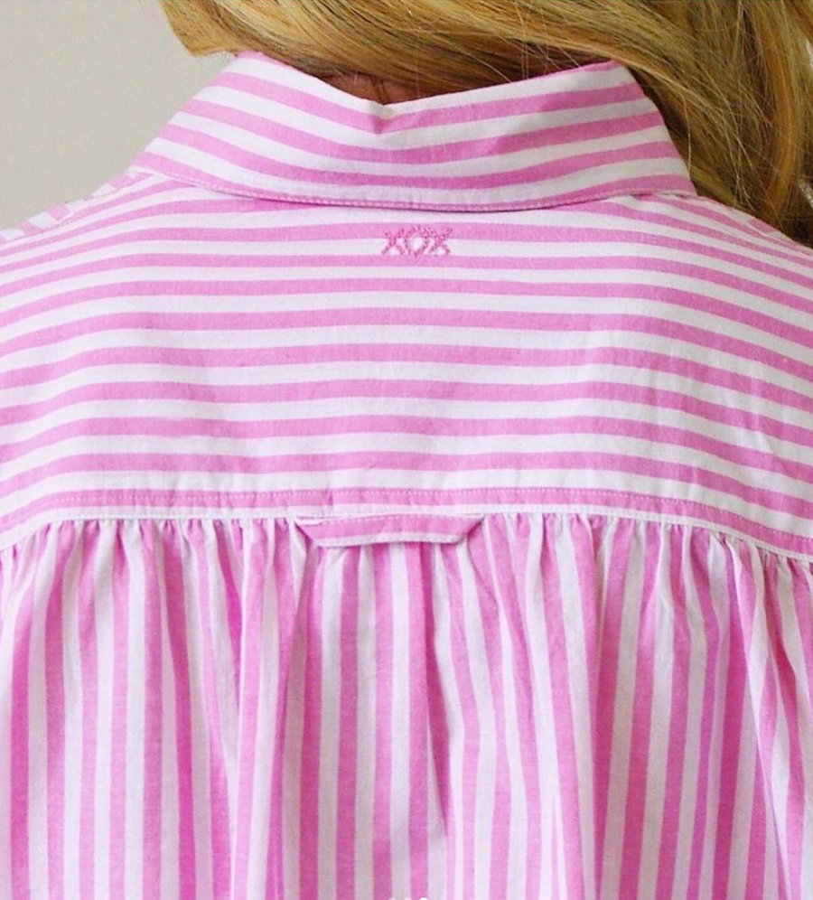 Gracie Stripe Cotton Shirt