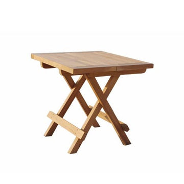 Teak Folding Side Table 45 x 45cm
