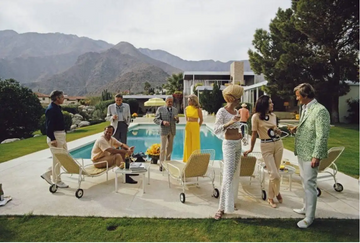 Desert House Party by Slim Aarons